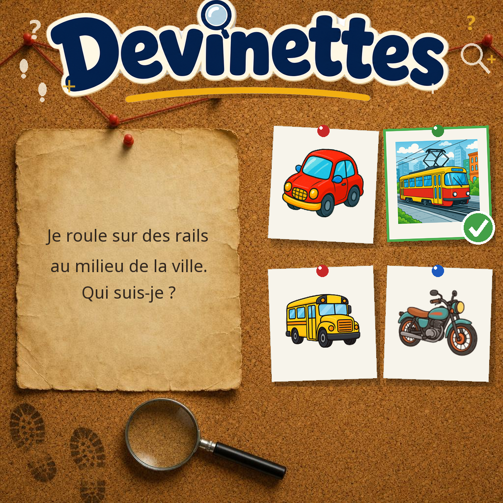 Aperçu du jeu Devinettes