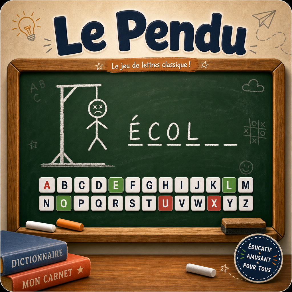 Aperçu du jeu Le Pendu